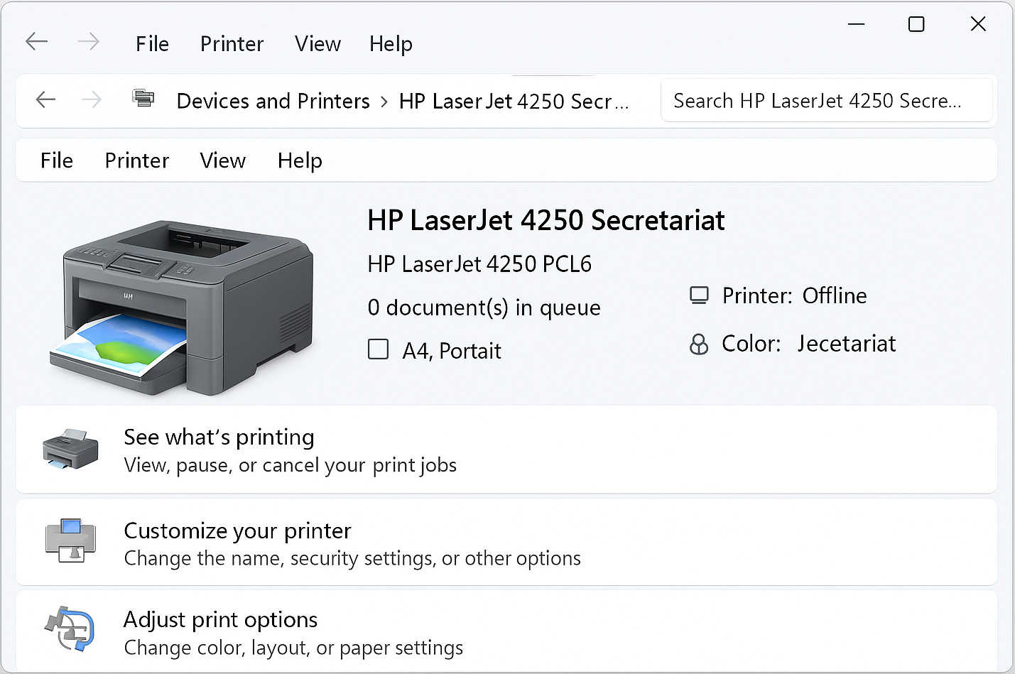 printer